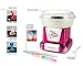 Nostalgia PCM805GRB Hard & Sugar-Free Cotton Candy Maker with Glo Cones, Raspberry w/Glowcones
