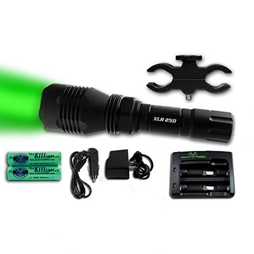 Kill Light XLR 250 Essentials Gun Package, Triple Mode - GREEN