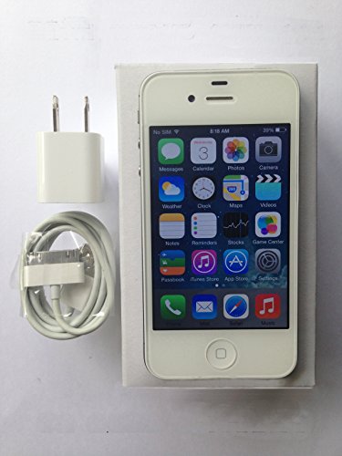 White iPhone 4S 16GB Factory Unlocked 90 Days Warranty 14 Days Return.