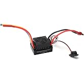 GoolRC 60A Brushless ESC 2-3S Waterproof Electric Speed Controller with 5.8V/3A BEC for 1/10 Off Road RC Buggy Car