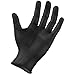 Black Nitrile Disposable Gloves, 5 Mil Thickness, Powder Free, Textured Fingertips, Latex Free, Heavy Duty (100, Large)