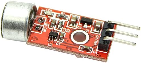Aluoflower 1x The Microphone Amplifier Sound MIC Voice Module for Arduino 3.3V/3.5V MAX9812