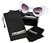 FEISEDY Retro Cat Eye Women Sunglasses Cateye Acetate Frame Polycarbonate Lenses B2239