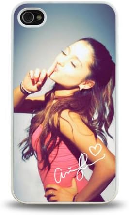 iPhone 4 4S case protective skin cover with Pop Star Ariana Grande gorgeous design #5
