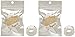 KING JIM Flower, set of two, coharu masking tape; for label printer TEPRA Lite