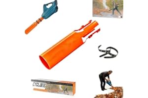 Leaf Blower Air Booster - Cyclone Leaf Blower Attachment,Turbo Air Up 2X Booster Nozzle Extension Airflow Amplifier Turbo Pow