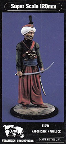 VER1179 120mm Verlinden Figure - Napoleonic Mameluck [MODEL BUILDING KIT]