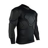 Jellybro Men's Padded Football Protecitve Gear Set Training Suit Rib Protector