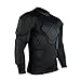 Jellybro Men's Padded Football Protecitve Gear Set Training Suit Rib Protector
