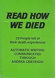 Image de Read How We Died
