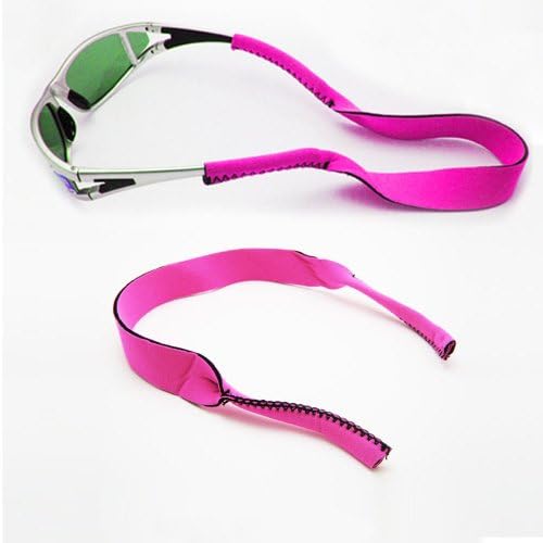 Eyeglass Sunglass Neoprene Fishing Retainer Cord Eyewear Strap Holder Band Pink