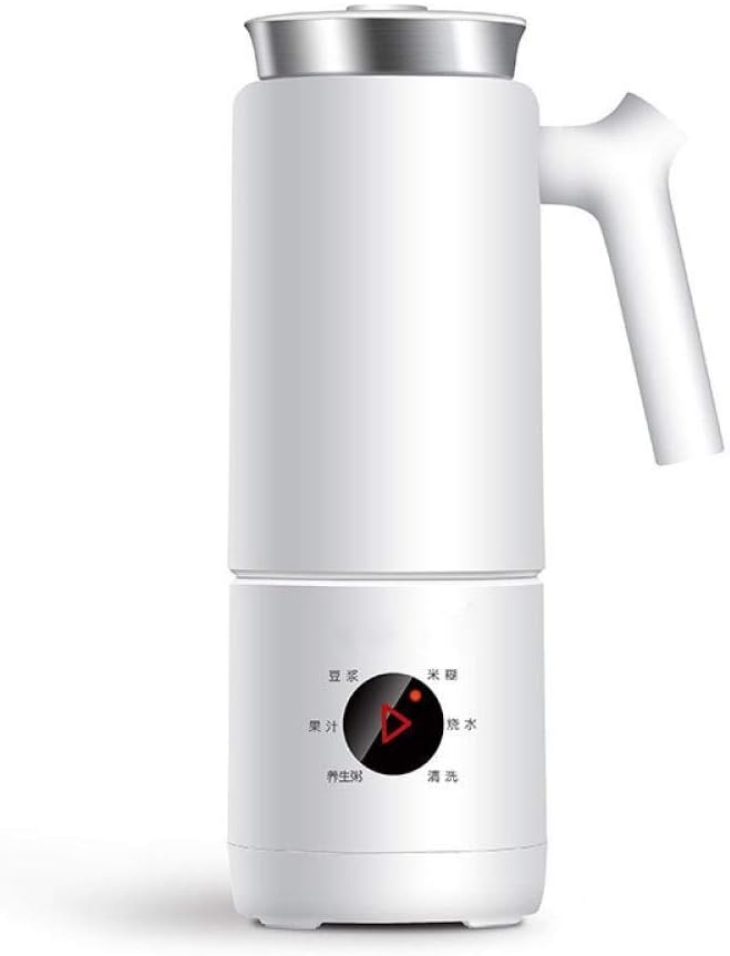 Juicer CPYPP 300ML Soymilk Maker Machine Mini Mixer Juicer Blender Multifunction Portable Soybean Milk Filter-Free Extractor White