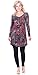 Popana Women’s Tunic Tops for Leggings Long Sleeve Shirt Plus Size Made in USA Large ST17