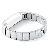 GHIJKL Compatible Fitbit Alta Replacement Metal Bands Strong Attach and Secure Closing Wristbands Accessories