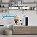 Wifi Smart Plug 2 Packs, Wifi Switch Compatible with Alexa Echo& Google Home,Tuya Smart Plug Remote Control Smart Life Outlet for Smart Home Life, DWFeng