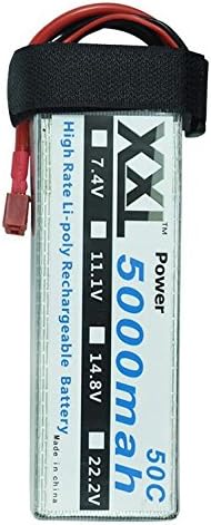 XXL LiPo battery 5000mah 18.5V 5S 50C MAX 100C For RC Toys &amp; Hobbies RC Helicopter models