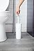 LDR Toilet Brush and Can White Finish 2 Pack