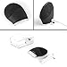 Senders Sonic Facial Brush for Him,Face Brush for Men,Silicon Vibrating Waterproof Cleansing System,Facial Cleaner and Masager (Black)