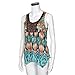 Women T-Shirt， Kaifongfu Summer Printing Vest Casual Tank Tops Sleeveless Shirt Blouse (M, Green)