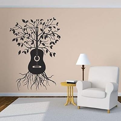 Gudojk Pegatina De Pared Musica Melody Tree Etiqueta De La Pared