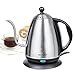Secura 1.2 Liter Stainless Steel Gooseneck Electric Water Kettle for Pour Over Coffee and Tea with 1000 Watts of Power