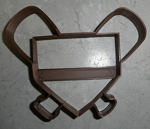 HOME PLATE BASEBALL FIELD BAT DIAMOND SANDLOT BASE BALL PARK MLB SPECIAL OCCASION COOKIE CUTTER BAKING TOOL 3D PRINTED MADE IN USA PR2540 - Thumbnail 4