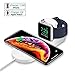 ZDAGO Wireless Charger for Apple Watch, 2-in-1 Charging Pad Stand Compatible for with for iPhone Xs/XS Max/XR/X/ 8/ Plus/Series 4/3/2/1