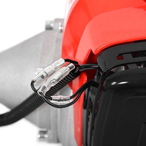 HECHT 2-Takt Benzin Motorsense Freischneider Rasentrimmer mit 3-Zahn Messer 255mm und Doppel Faden Spule 430mm – 0,9 kW… – Bild 6