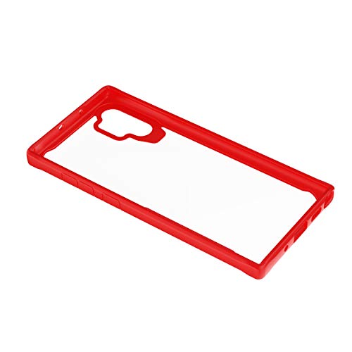 DAMONDY for Galaxy Note 10 5G Case,3D Clear Ultra Thin Slim Fit Super Clear Shockproof Anti Scratch Protective Soft Tough Bumper Back Phone Case Cover for Samsung Galaxy Note 10 Note10 5G-red