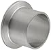 Dixon L14AM7-R150 Stainless Steel 316L Sanitary Fitting, Long Weld Clamp Ferrule, 1-1/2