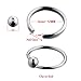 YC_jewelry 16G Surgical Steel Captive Bead Hoop CBR Earrings Belly Lip Eyebrow Nipple Helix Tragus Stud Body Piercing Jewelry