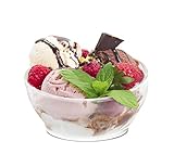 Embellish Hard Plastic 6 Ounce Clear Bowls 20 Count