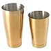 Barfly M37009GD Cocktail Tin, Set (18 oz and 28 oz), Gold