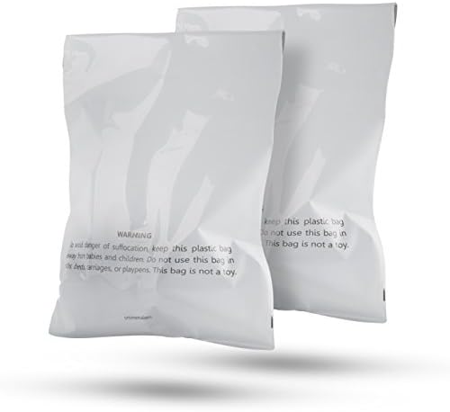 ONTIMEMAILERS Mailers Poly Bag, White