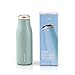 AKS Vacuum Insulated Water Bottle, Double Wall Stainless Steel Travel Mug (17oz, Green)