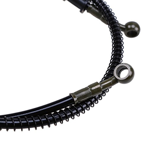POSSBAY 110cm Motorcycle Brake Oil Hose Line Pipe