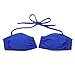 Strapless Bandeau Bikini Two Triangles Bathing Swim suit