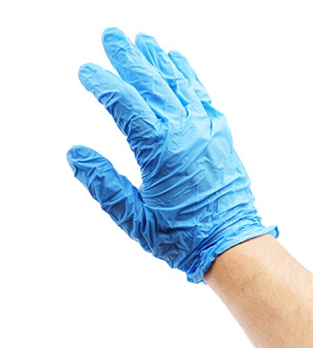 image for Healthstar Anti-microbial Nitrile Glove, Medium, Disposable, Powder Fr