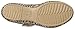 crocs Women's Cleo V Graphic Flat Sandal, Leopard/Black, 9 M US