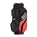 TaylorMade TM18 Supreme Cart Bag, Black/Red