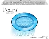 Pears Pure & Gentle Transparent Soap Mint Extract 12x125g Bar view 2