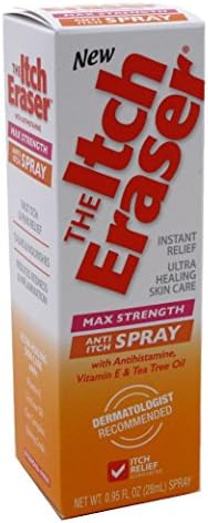Tenders The Itch Eraser Spray Max Strength 0.95oz (2 Pack)