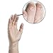 AMMEX Anti-Microbial Vinyl 3 Mil Disposable Gloves - Latex-Free, Powder-Free, Non-Sterile, Ambidextrous, Clear, Xlarge, Box of 200
