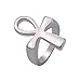 Stainless Steel Cross Ankh Ring (Size 7 to 12)