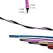YIJINSHENG Auto 3D 5m interior Decorative thread sticker Automobile Insert type Dashboard Decoration Strip DIY Car Styling (Silver)