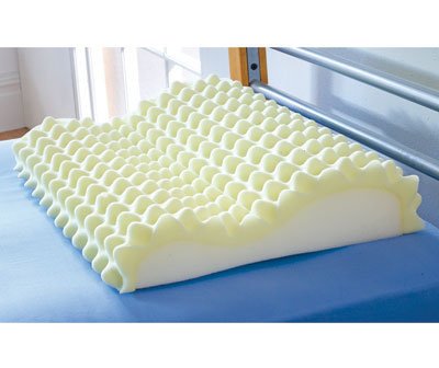Memory Foam Contour Pillow Egg Crate Design For Extra Airflow
