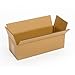 Pratt PRA0044 Recycled Corrugated Cardboard Single Wall Standard Long Box with C Flute, 12