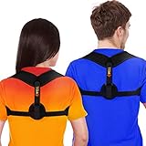 Posture Corrector for Women & Men - Posture Brace - Comfortable Back Brace Posture Corrector for Spinal Alignment & Posture Support - Adjustable Back Straightener - Posture Fixer - Slouching Brace