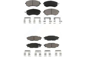 CMX Front Rear Ceramic Brake Pads Kit For Subaru Forester Impreza Outback XV Crosstrek Legacy Scion FR-S BRZ WRX KCX-100396