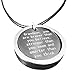 'Grandson, You Are Braver Than You Believe...' Necklace Pendant Grandson Jewelry From Grandma & Grandpa